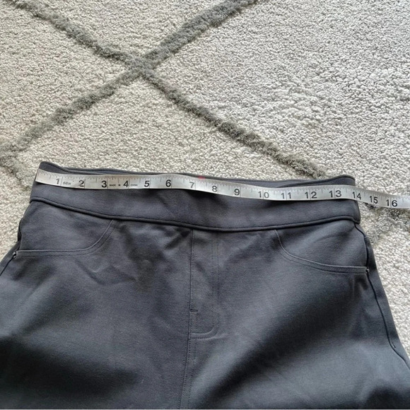 Spanx gray leggings high rise ponte knit pull on medium - Picture 7 of 8